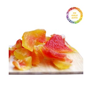 Deliciosa papaya seca masticable con cortes uniformes y colores vivos-Procedente de papayas tropicales cultivadas de calidad - Product Image 6