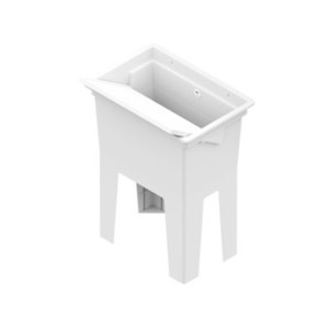 Lavabo in Resina Monoblocco 59x41x75h cm - Product Image 1