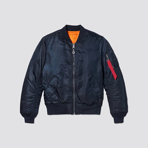 Veste bomber décontractée pour homme en satin de haute qualité personnalisée 2025, col montant, avec décoration brodée, fabriquée au Pakistan - Product Image 3