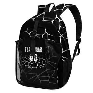Sac à dos d'équipe de sublimation sportive, souple, pliable, logo personnalisé, couleur personnalisée pour l'école, le tournoi, les voyages d'équipe, durable, Cordura - Product Image 4