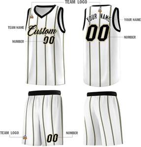 Custom Breathable Athletic <b>Basketball</b> Jersey & <b>Shorts</b> Set Personalized Uniform with Printed Name & Number for Men & <b>Women</b> - Product Image 5