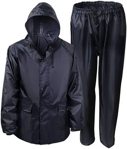 Traje Impermeable para Hombre de 2 Piezas, Ropa Ligera para Lluvia, Pesca y Camping, en Venta - Product Image 1