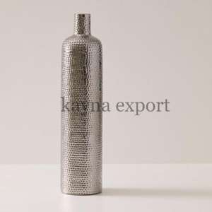 Jarrón de Flores Hecho a Mano con Acabado de Latón y Textura Rugosa, Jarrón de Metal de Aleación de Hierro y Aluminio para Decoración de Bodas y Salas de Estar - Product Image 4