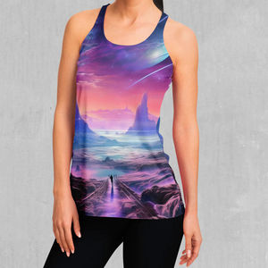 Camisetas sin mangas cómodas, transpirables y duraderas con precios asequibles y personalizables, camiseta sin mangas con estampado de sublimación a la moda para mujer - Product Image 1