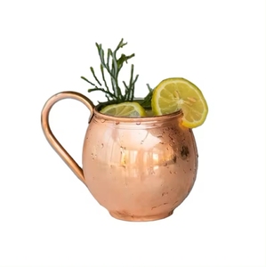 Artesanías de cobre puro martillado taza para Barware cerveza Vicky cóctel Moscow Mule taza de cobre hecha a mano - Product Image 6