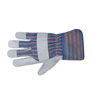 Guantes de trabajo de cuero de alta calidad para hombres directos de fábrica de Pakistán para levantamiento de pesas y trabajo de seguridad - Product Image 3