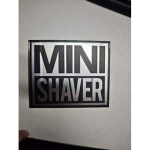 Rasoir électrique portable pour homme, étanche IPX7, rasoir humide/sec pour le visage et la barbe, pour les voyages, les activités de plein air, les voyages en voiture - Noir - Product Image 3