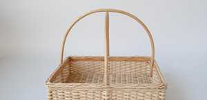 Indian Supplier Eco-Friendly Natural Handwoven <b>Rattan</b> Mini Multifunction Basket Modern Aesthetic Home <b>Storage</b> Decoration - Product Image 6