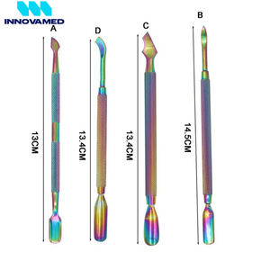 Hot Selling Best Supplier OEM Service With Own Logo Print Stainless Steel Cuticle Pushers by INNOVAMED - Product Image 2