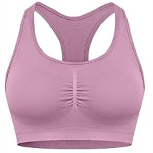 Vente en gros Ensemble 2 pièces d'entraînement de haute qualité Soutien-gorge sans coutures et short froissé aux fesses Ensembles d'entraînement pour les femmes - Product Image 5