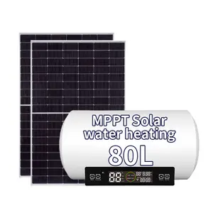 MPPT solar water heater system 80L