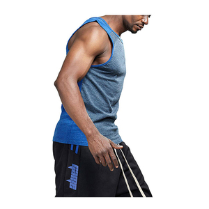 Active Wear Polyester / Cotton <b>Men</b> Tank Top OEM Gym Fitness <b>Singlets</b> <b>Men's</b> Tank Tops <b>For</b> Workout & Training new <b>men</b> Tank top - Product Image 3