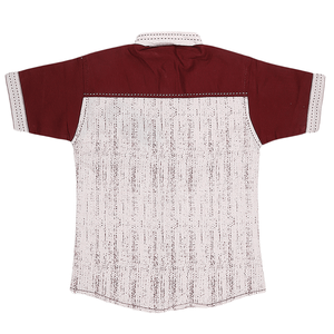 Chemise décontractée pour garçons - Rouge - Product Image 2