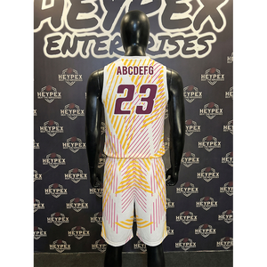 Uniformes de Baloncesto Personalizados Unisex con Diseño de Logotipo, Nuevos Conjuntos de Jersey Sublimados Reversibles de Malla sin Mangas, Transpirables y de Talla Grande - Product Image 2