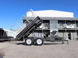 Remorque tandem 2024 14'x83'' Remorque à benne agricole Composants principaux 14000 GVWR Construction en acier robuste Garantie de 1 an - Product Image 5