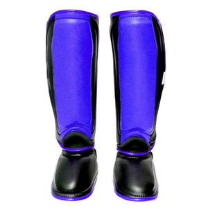 New SCANDICA GEAR <b>Muay</b> <b>Thai</b> <b>Shin</b> <b>Guards</b> PU Material Professional Protection Lightweight Durable Pair - Product Image 6