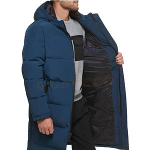 Nueva Llegada en Existencia, Abrigo Largo Impermeable con Capucha para Hombre, Talla Grande, Ajustado, Marca Privada - Product Image 6
