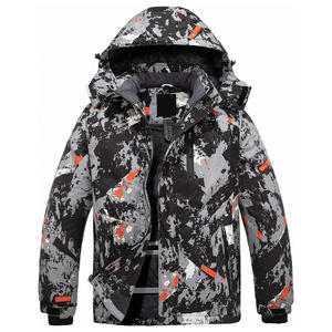 Chaquetas de esquí personalizadas para invierno, abrigo de nieve impermeable transpirable OEM con impresión de logotipo y fabricante de etiqueta privada - Product Image 1