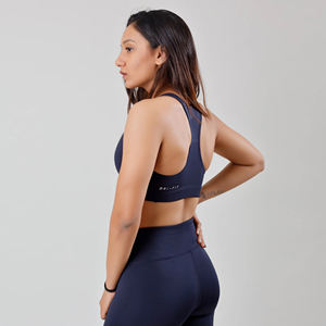 Entraînement respirant haute qualité femmes couleurs personnalisées Animal léopard dos nageur soutien-gorge de sport Yoga Gym Fitness porter - Product Image 5