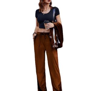 Premium High Quality Solid Organic Cotton Canvas Eco-Friendly Velvet Tracksuit Women 2 Piece Winter <b>Zip</b> <b>Full</b> Hoodie <b>Sweatshirt</b> - Product Image 2