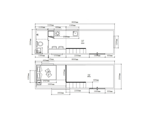Maison confortable entièrement équipée sur roues, maison mobile préfabriquée avec panneaux sandwich - Product Image 2