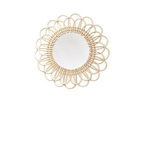 Espejo decorativo moderno ecológico de ratán duradero, tamaño personalizable, arte de pared de Color, decoración del hogar, Vietnam - Product Image 1