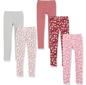 Joggers Jogging Running Exercise Workout Kids Girls <b>Legging</b> Knitted Blend Custom Branded Logo Tights Sweatpants Kids <b>Leggings</b> - Product Image 3