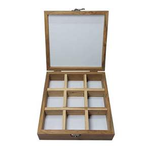 Caja de Joyería de Madera Personalizada Exclusiva con Impresión, para Almacenamiento de Joyas de Primera Calidad, Superficie Artística Hecha a Mano, Venta al Por Mayor - Product Image 2