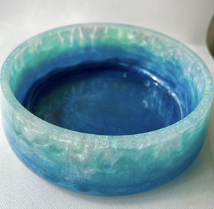 Cuenco de resina de estilo clásico, ensaladera de resina reutilizable, uso pulido para utensilios de cocina, Hotel, restaurante, boda, hielo - Product Image 4