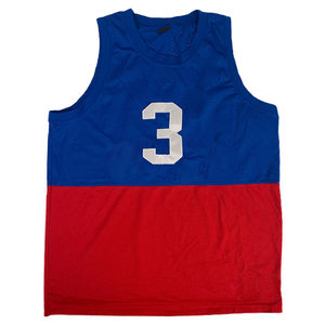 Camiseta de Baloncesto de Alta Calidad para Hombre, Talla Grande, Nombre del Equipo Personalizado, Impresión por Sublimación, Transpirable, Absorbe la Humedad, 100% Poliéster - Product Image 5