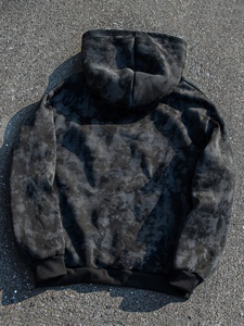 Sweat-shirt à capuche en molleton tie-dye pour homme, coupe classique, décontracté, pour l'automne, 100% coton, tricoté, manches longues - Product Image 2