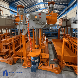 Bloc mobile semi-automatique électrique ATG6-40 faisant la tension de la machine 380V avec le composant de moteur de noyau de mode d'entraînement de vibrateur électrique - Product Image 5