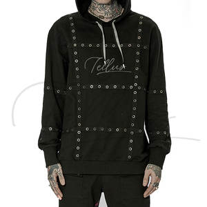 Ventes en gros de sweats à capuche pour femmes élégants et de haute qualité avec logo sur le devant, tissu en spandex et nylon, couleurs et tailles personnalisées - Product Image 4