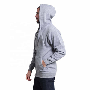 Sweat à capuche zippé en coton 100% pour hommes, sweat-shirt d'hiver imprimé de logo personnalisé, style décontracté à motif solide, teint uni de haute qualité - Product Image 2