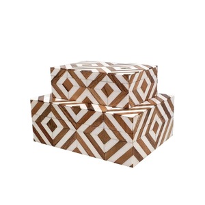 Haute qualité laque Rectangle boîte de rangement bijoux et stockage personnalisé OEM conception à la main au Vietnam usine 2025 - Product Image 4