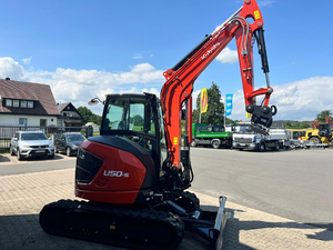 Mini-excavatrice de 5 tonnes U50-5, excavatrice sur chenilles compacte, machine de terrassement pour la construction agricole - Product Image 1