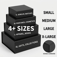 Boîte à bijoux de luxe personnalisée avec logo professionnel, emballage cadeau en papier rigide