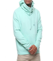 Sweat à capuche Sherpa ultra doux et chaud pour homme, nouveau style tendance, personnalisé, en molleton de coton épais brodé sur mesure