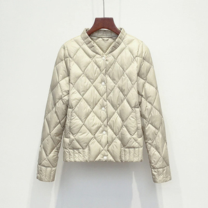Veste matelassée pour femme hiver chaud compressible doudoune légère coupe ajustée veste à capuche manteau court en duvet - Product Image 3