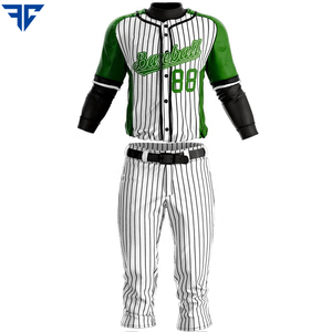 Uniforme de béisbol deportivo para hombre hecho a medida Estilo único Ropa deportiva superior de Pakistán - Product Image 6