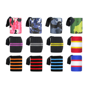 Muñequeras Deportivas de Nailon Personalizadas al por Mayor, Coloridas, Antiestáticas, Protectoras, con Logotipo de Tela Temática para Fitness - Product Image 5