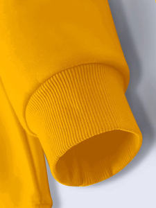 Meilleures ventes de sweats à capuche à manches longues pour hommes fabriqués sur mesure avec des basiques noirs et multicolores en coton mélangé teint uni pour l'hiver - Product Image 5