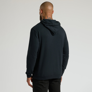 Sweat à capuche en molleton de coton fabriqué sur mesure avec intérieur brossé doux, parfait pour les vêtements décontractés d'hiver, fabricant de sweat à capuche OEM - Product Image 5