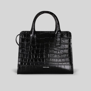 Borse Tote Premium con Texture in Pelle di <span class=keywords><strong>Coccodrillo</strong></span>, <span class=keywords><strong>Borsa</strong></span> alla Moda per Donne, <span class=keywords><strong>Borsa</strong></span> Tote di Lusso in Pelle - Product Image 1