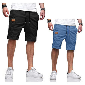 Pantalones cortos de algodón para hombre personalizados de alta calidad 94% algodón 6% elasteno entrenamiento Jogger correr pantalones cortos casuales pantalones cortos de sudor - Product Image 1