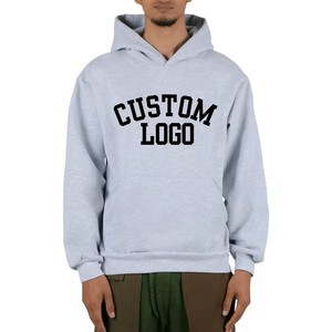 Sudadera con capucha con forro polar de color sólido de ajuste Regular para hombre personalizada invierno transpirable impermeable - Product Image 1