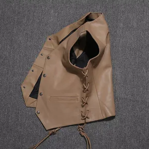 Veste en cuir pour motard homme de haute qualité, vente chaude 2026, vêtements de moto, vêtements personnalisés, logo de club, veste en cuir - Product Image 4