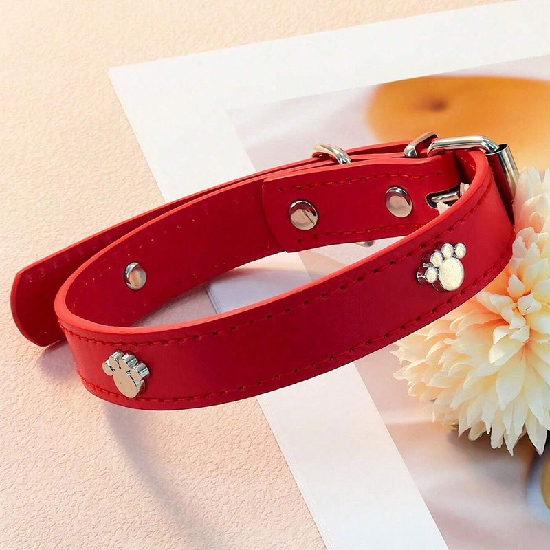 อุ้งเท้า-พิมพ์ลายสีแดง