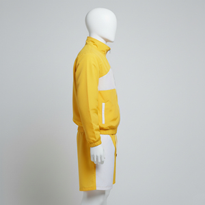 Conjunto de Pantalones Cortos y Chaqueta Cortavientos de Dos Piezas Personalizado 2025 con Tela de Nailon Transpirable para Entrenamiento en Gimnasio o Correr al Aire Libre - Product Image 3