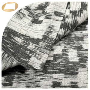 Tissu jacquard fonctionnel en polyester, nylon et élasthanne bicolore doux au toucher 55D pour vêtements de danse - Product Image 3